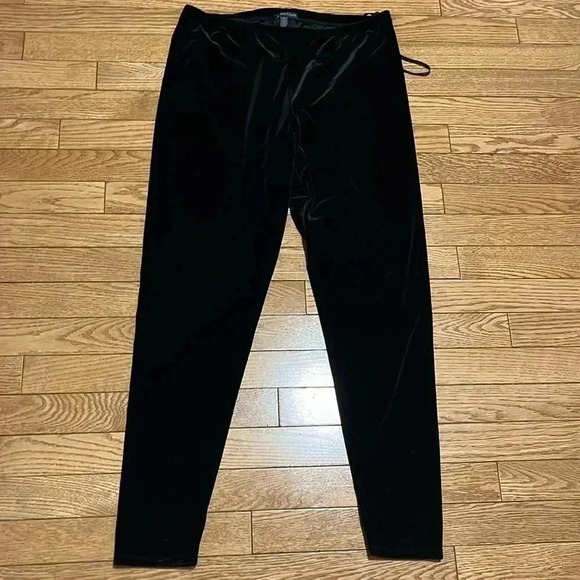 [M]Eileen Fisher Velvet Pull  on Pants with 10% Spandex - Picture 2 of 7